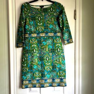 Paisley Talbots dress 2P